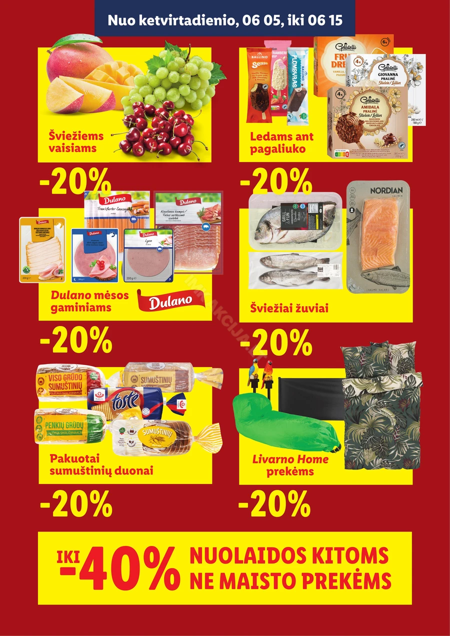 LIDL leidinys „Dar daugiau nuolaidų TAVO LIDL“ puslapis 2