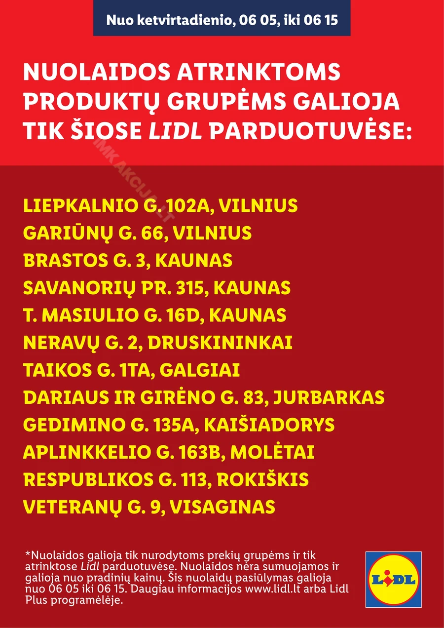LIDL leidinys „Dar daugiau nuolaidų TAVO LIDL“ puslapis 3