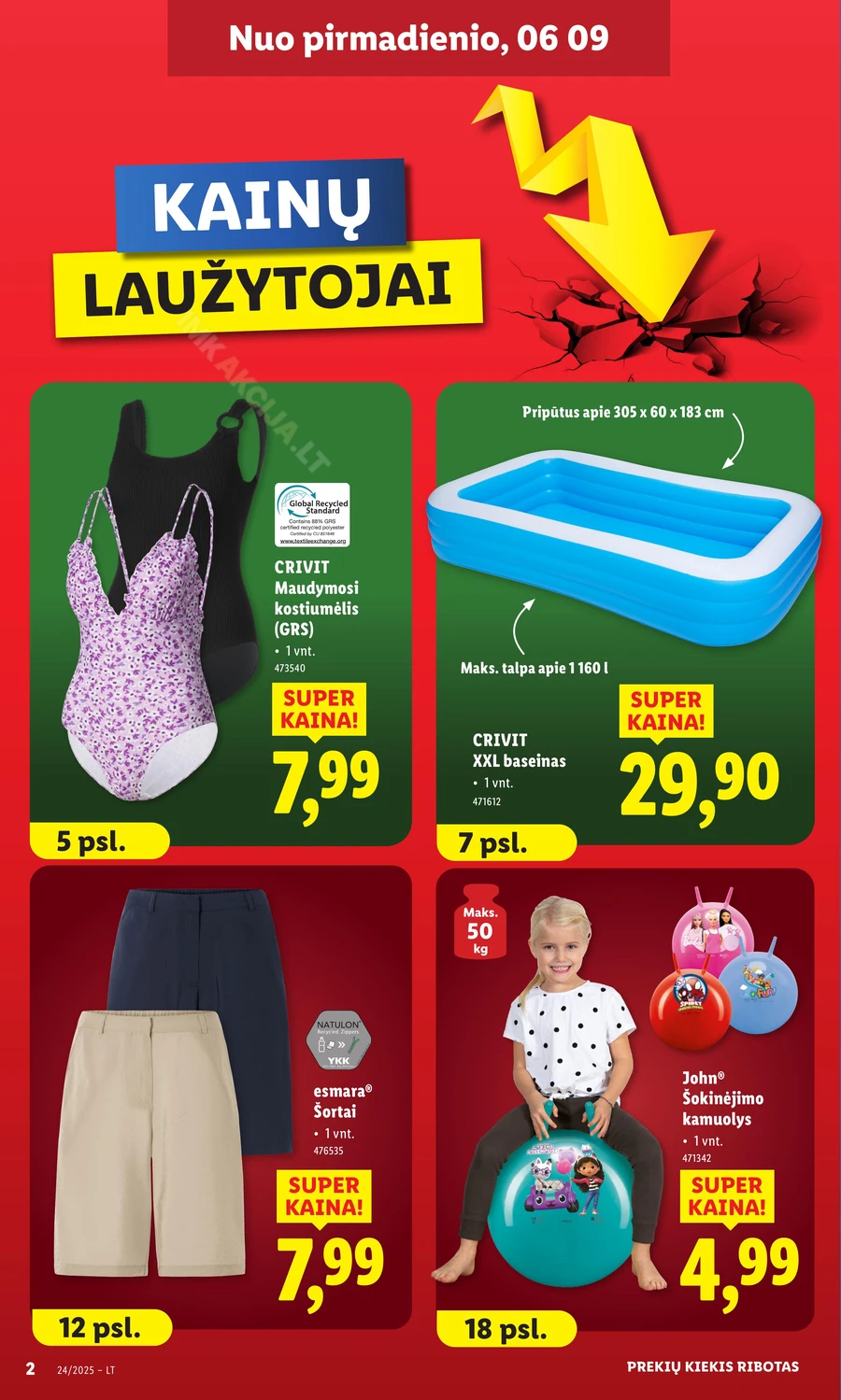 LIDL ne maisto prekių akcijų leidinys puslapis 2