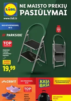 LIDL ne maisto prekių akcijų leidinys