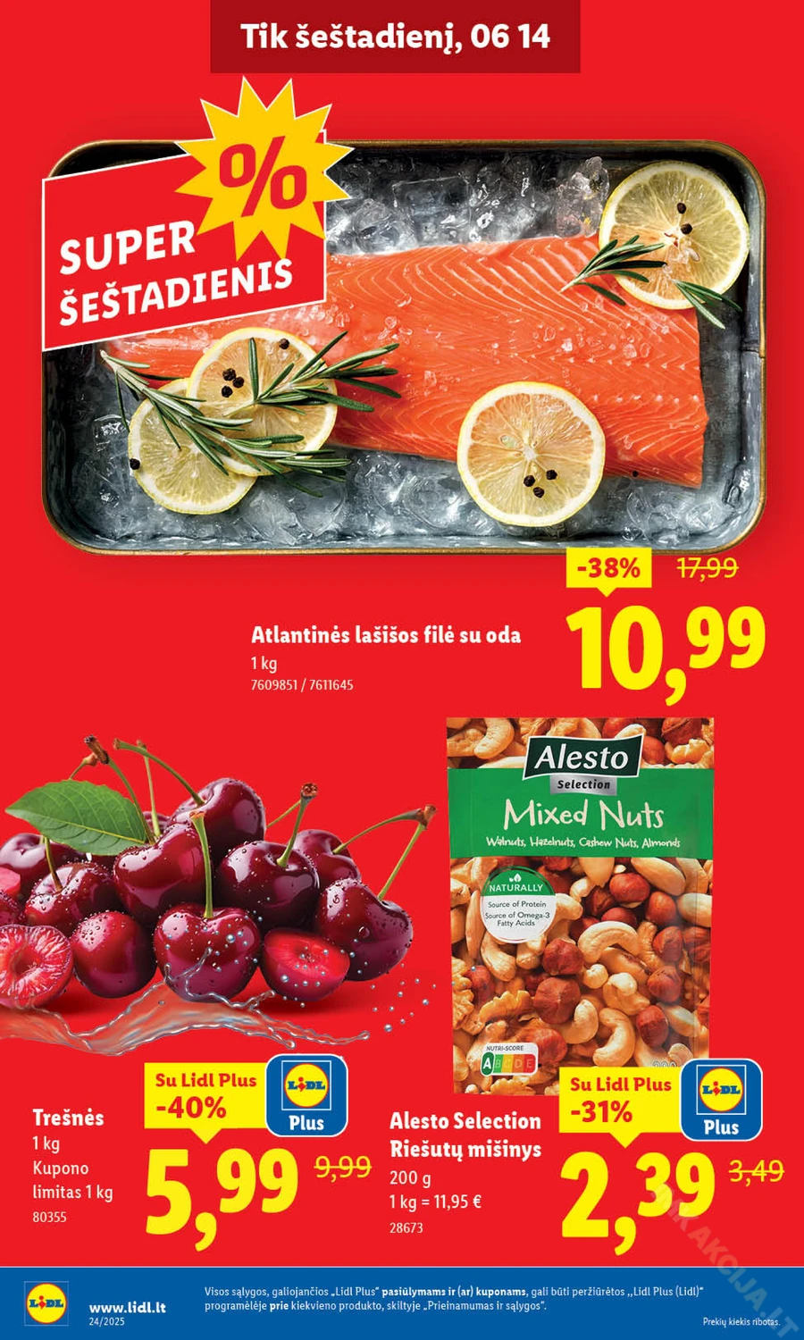 LIDL maisto prekių akcijų leidinys nuo ketvirtadienio puslapis 2