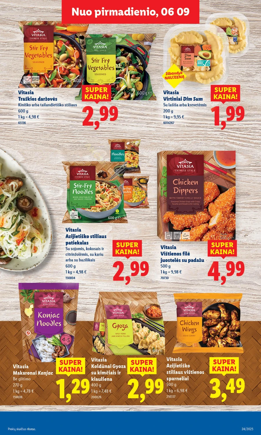 LIDL maisto prekių akcijų leidinys nuo ketvirtadienio puslapis 19
