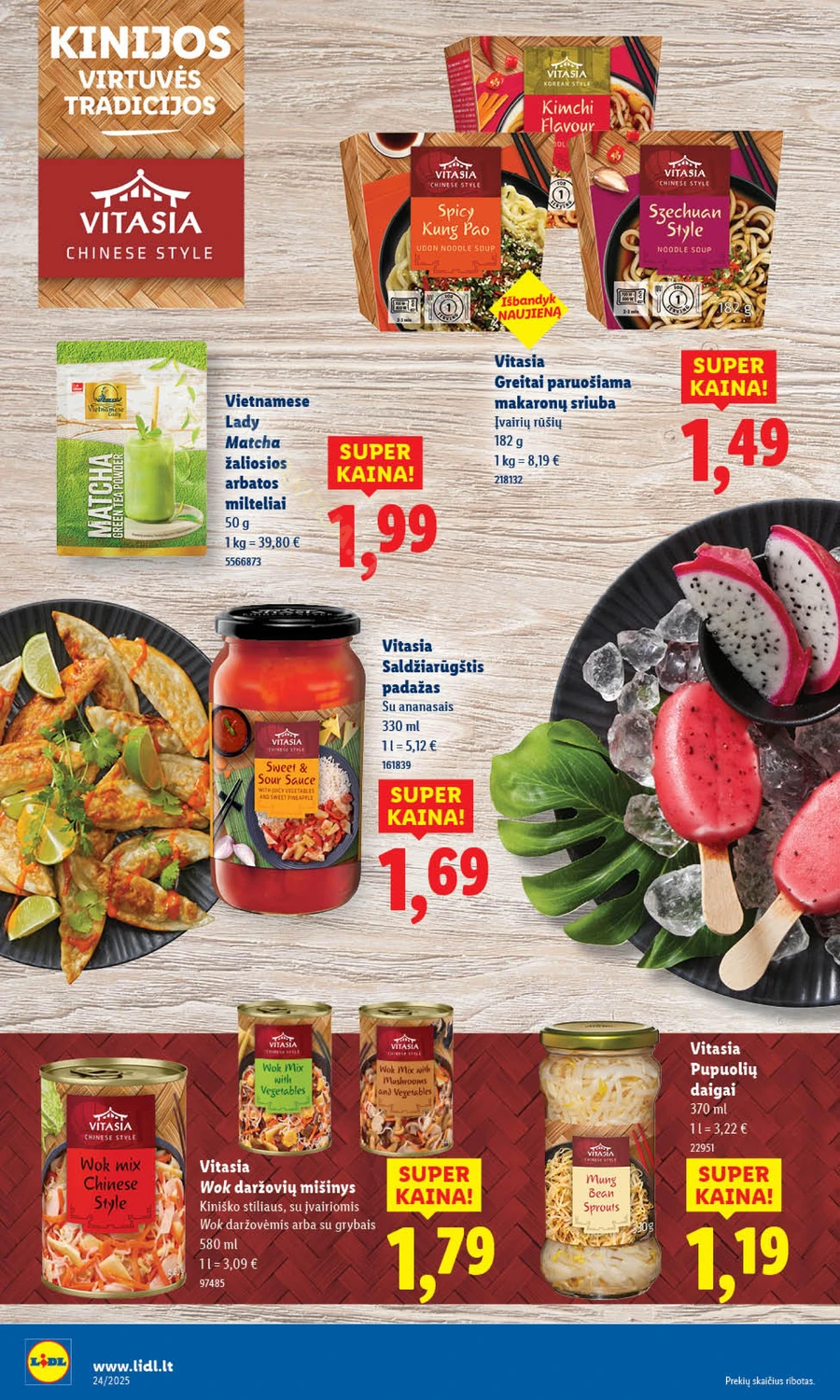 LIDL maisto prekių akcijų leidinys nuo ketvirtadienio puslapis 20