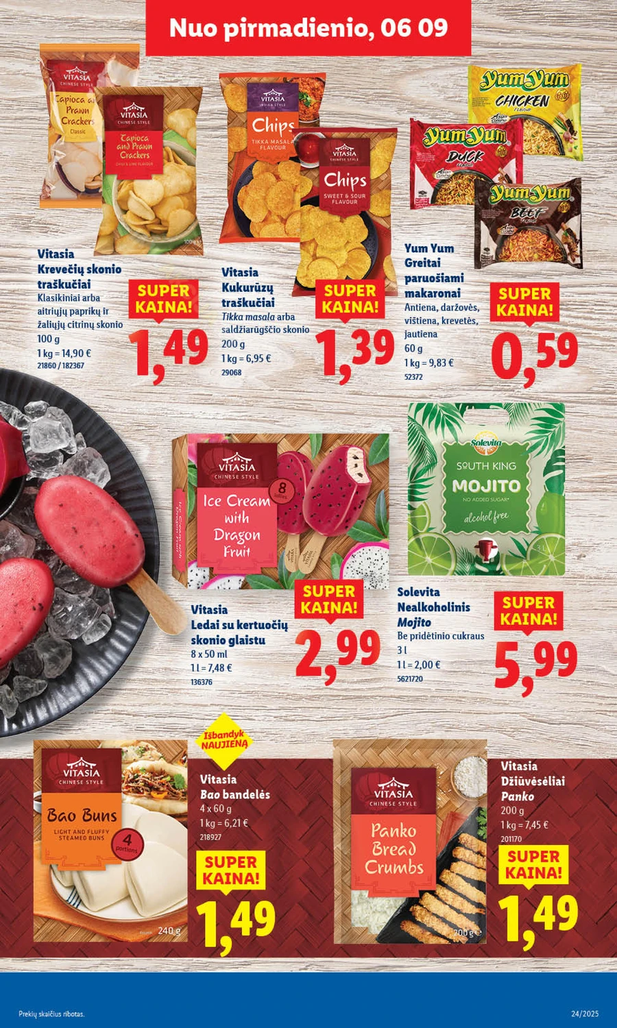 LIDL maisto prekių akcijų leidinys nuo ketvirtadienio puslapis 21