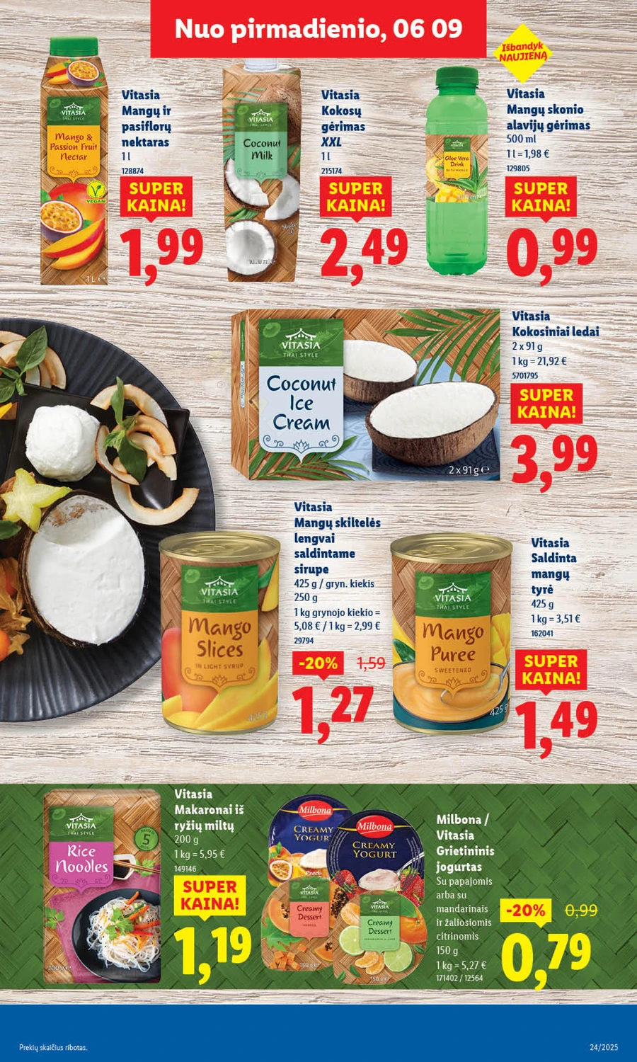LIDL maisto prekių akcijų leidinys nuo ketvirtadienio puslapis 23