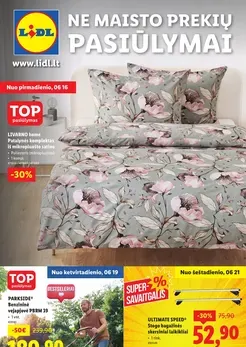 LIDL ne maisto prekių akcijų leidinys