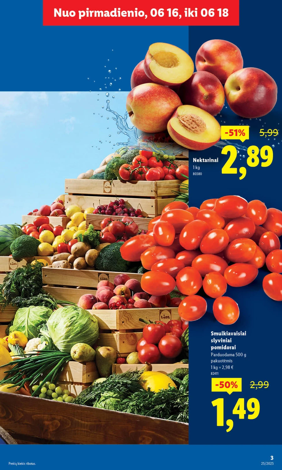 LIDL maisto prekių akcijų leidinys nuo ketvirtadienio puslapis 14