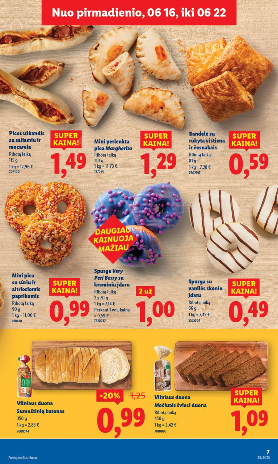 LIDL maisto prekių akcijų leidinys nuo ketvirtadienio puslapis 18