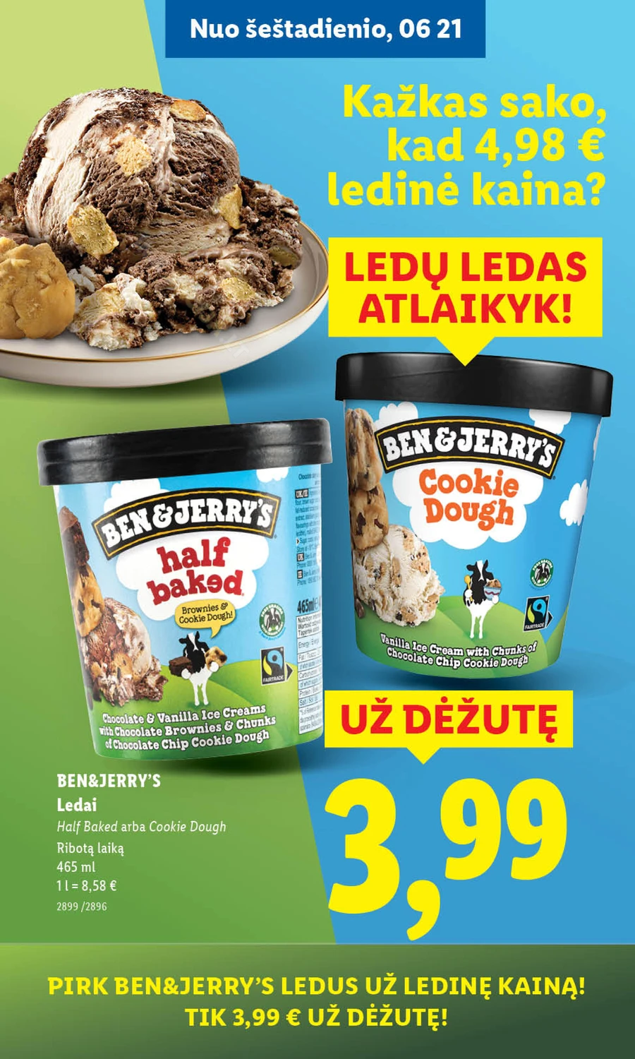 LIDL maisto prekių akcijų leidinys nuo ketvirtadienio puslapis 3