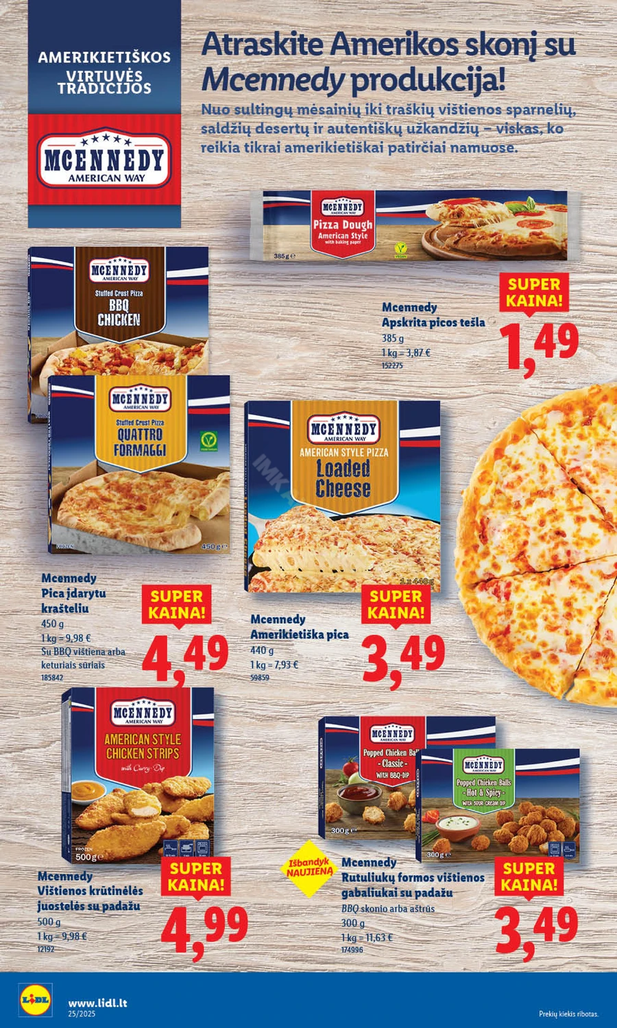 LIDL maisto prekių akcijų leidinys nuo ketvirtadienio puslapis 21