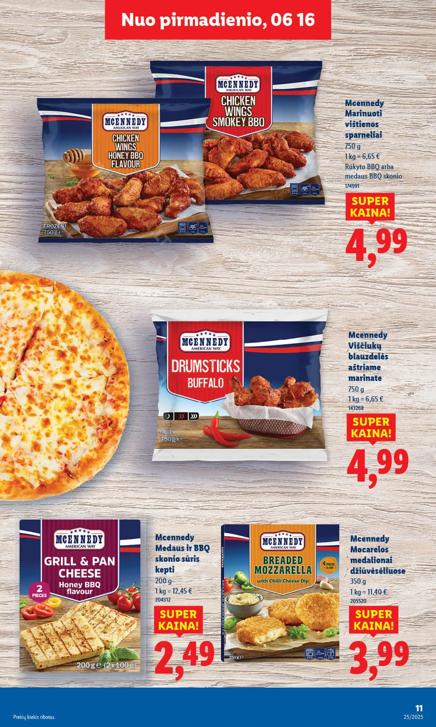 LIDL maisto prekių akcijų leidinys nuo ketvirtadienio puslapis 22