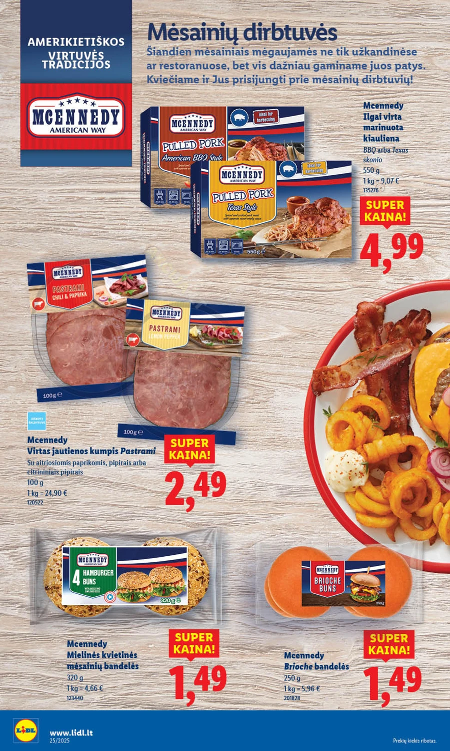 LIDL maisto prekių akcijų leidinys nuo ketvirtadienio puslapis 23