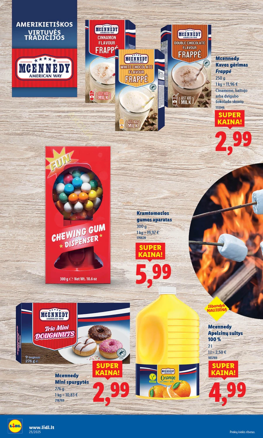 LIDL maisto prekių akcijų leidinys nuo ketvirtadienio puslapis 27