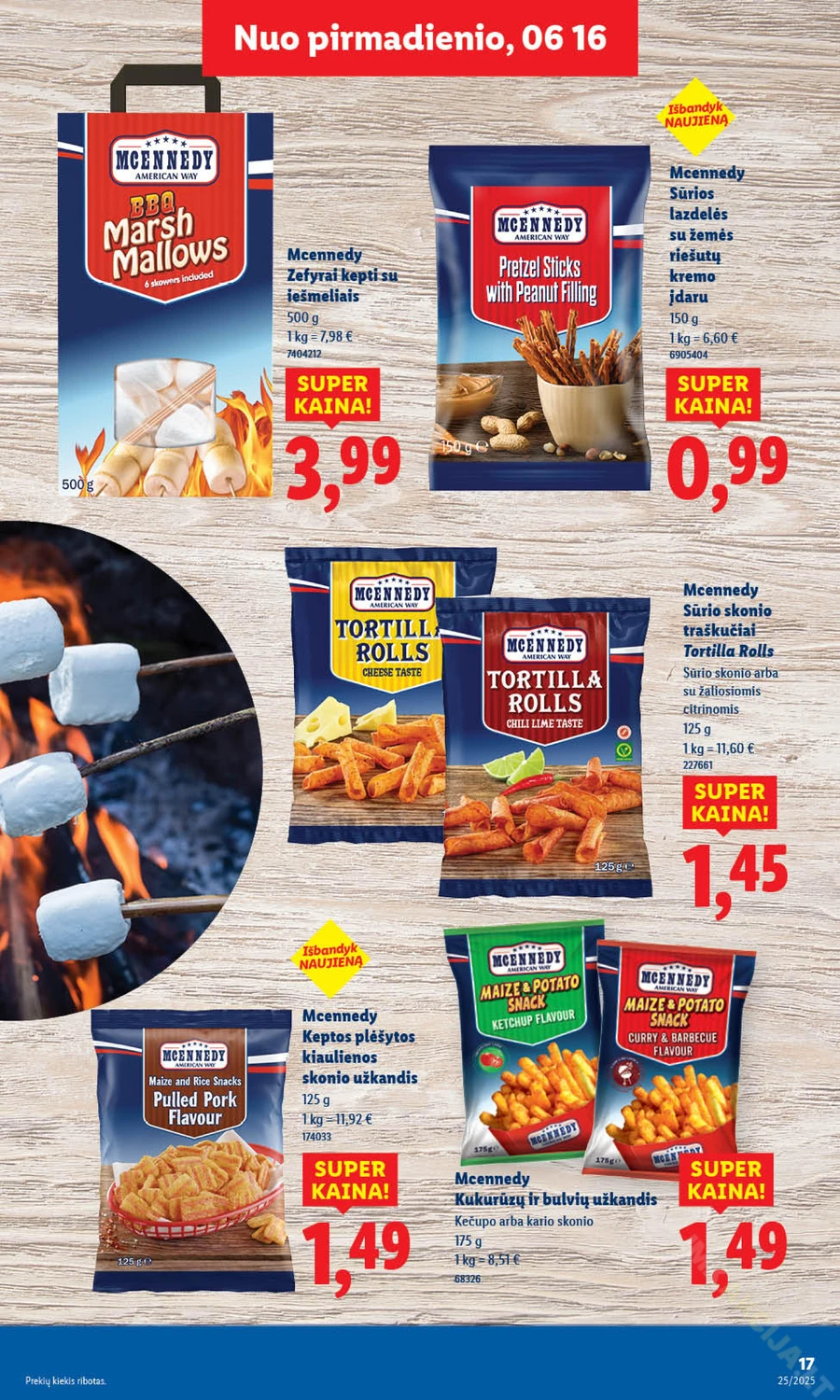 LIDL maisto prekių akcijų leidinys nuo ketvirtadienio puslapis 28