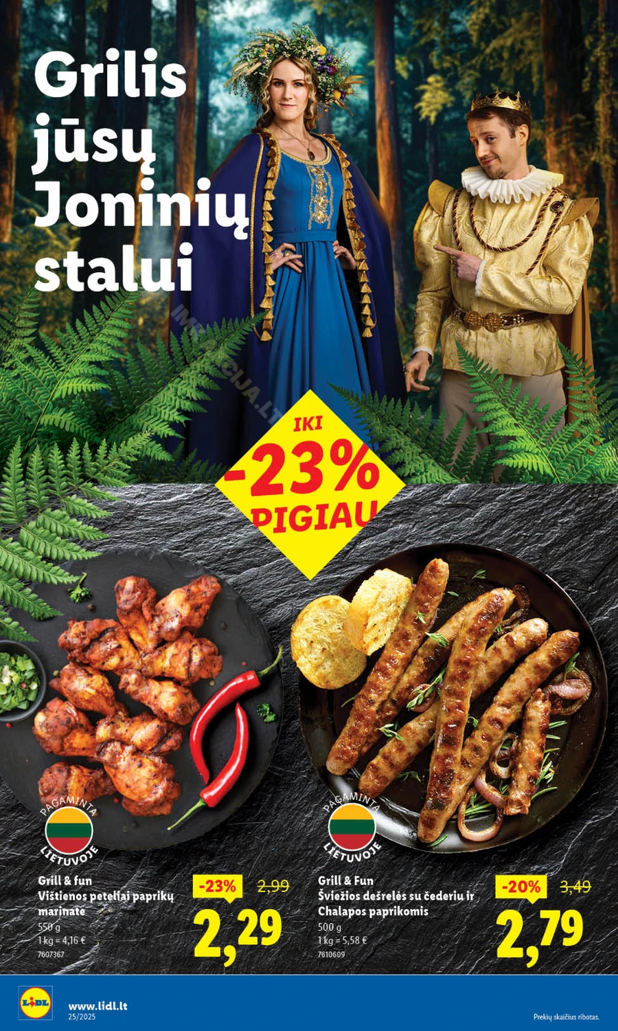 LIDL maisto prekių akcijų leidinys nuo ketvirtadienio puslapis 6
