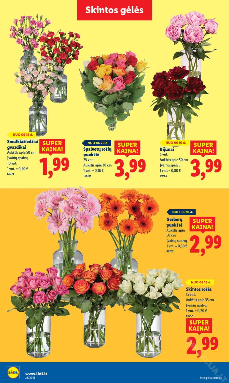 LIDL maisto prekių akcijų leidinys nuo ketvirtadienio puslapis 52