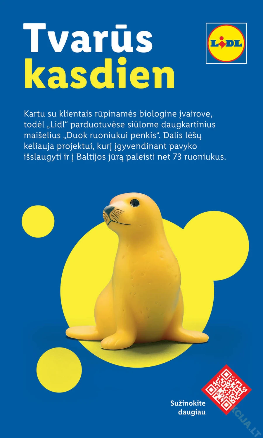 LIDL maisto prekių akcijų leidinys nuo ketvirtadienio puslapis 54