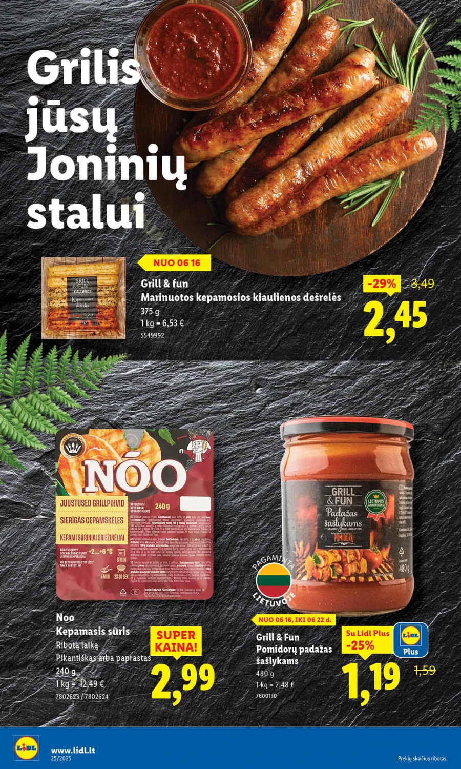 LIDL maisto prekių akcijų leidinys nuo ketvirtadienio puslapis 8