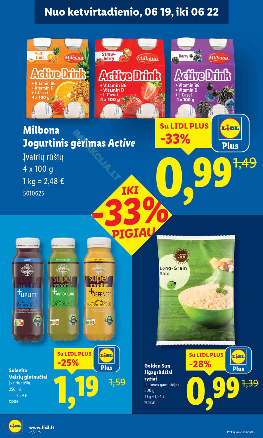 LIDL maisto prekių akcijų leidinys nuo ketvirtadienio puslapis 10