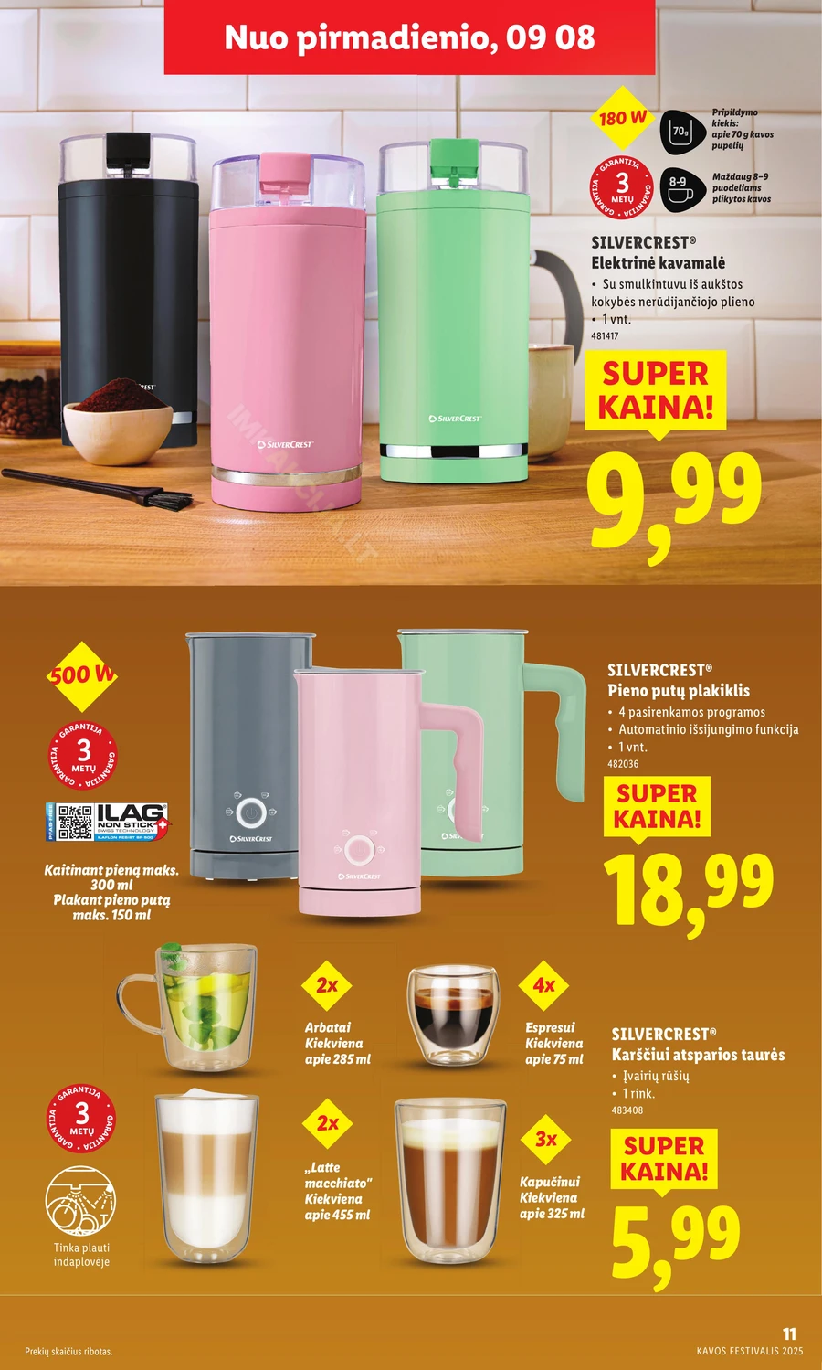 LIDL leidinys „Kavos festivalis” puslapis 11