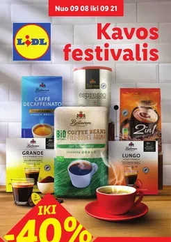 LIDL leidinys „Kavos festivalis”