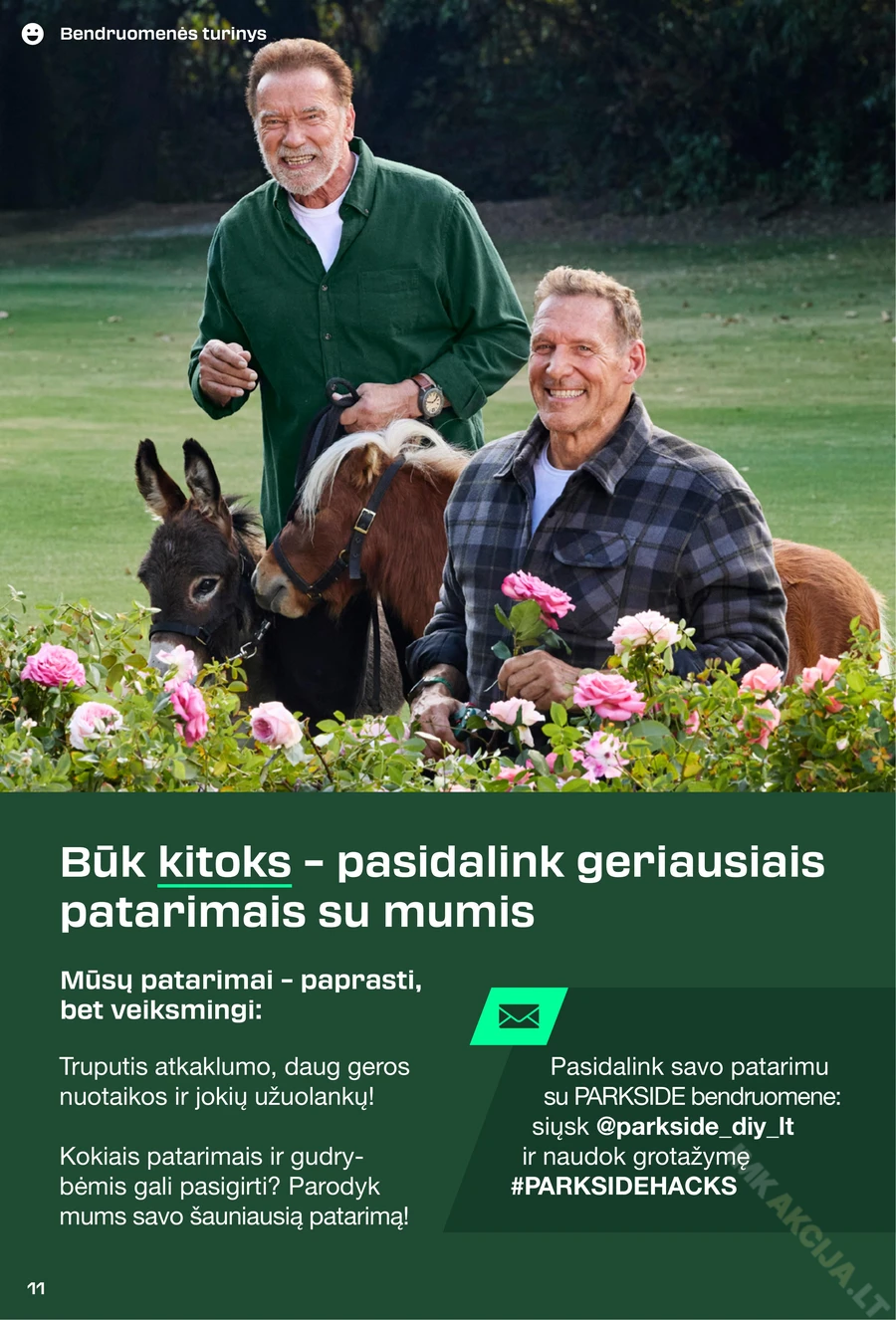 LIDL leidinys „Parkside 2025 m.” puslapis 11