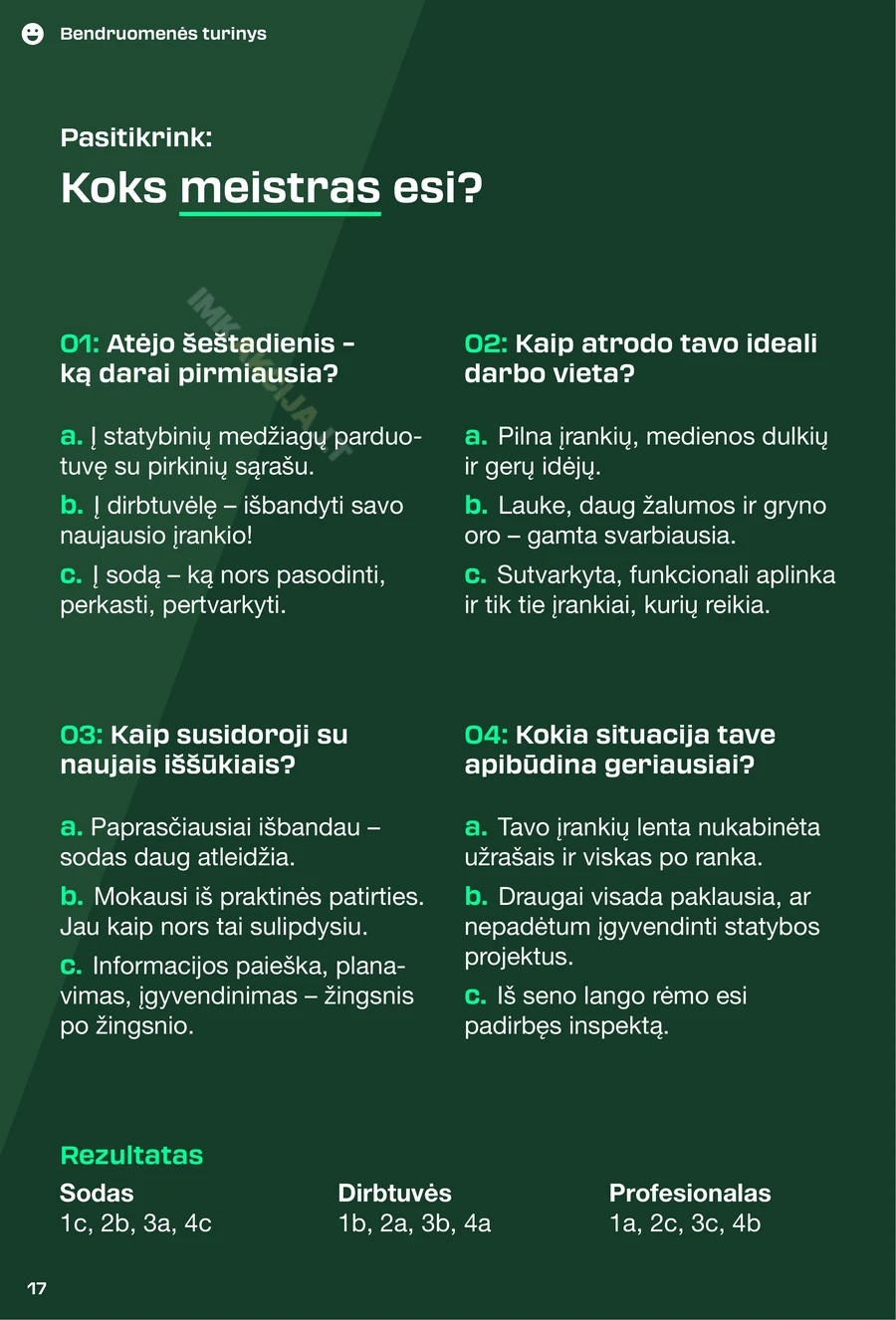 LIDL leidinys „Parkside 2025 m.” puslapis 17