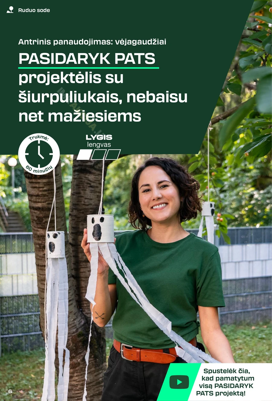 LIDL leidinys „Parkside 2025 m.” puslapis 6