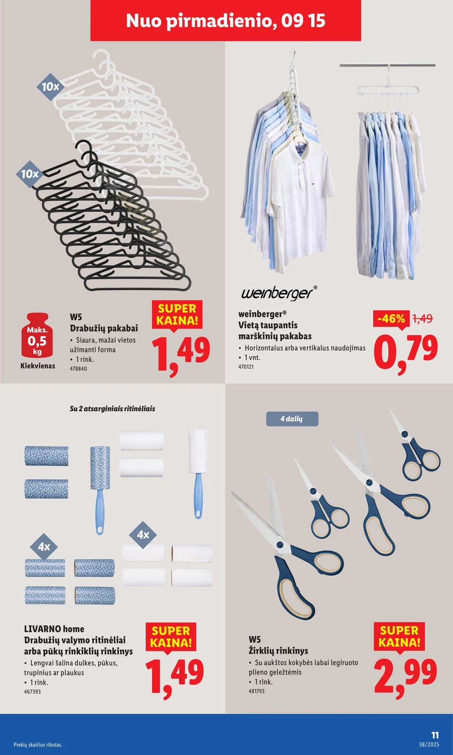LIDL ne maisto prekių akcijų leidinys puslapis 11