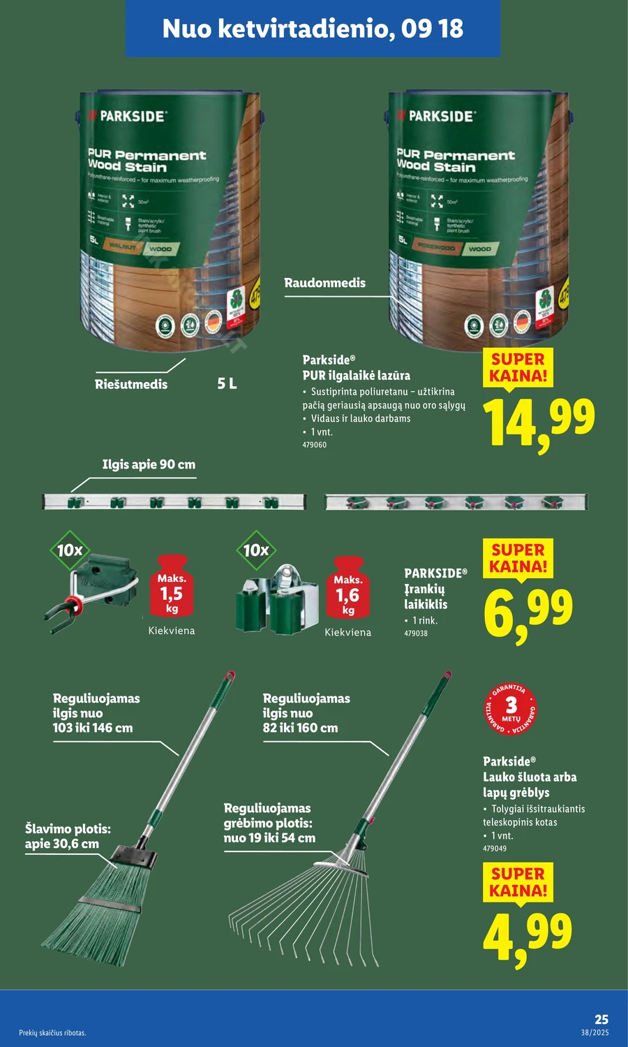 LIDL ne maisto prekių akcijų leidinys puslapis 25