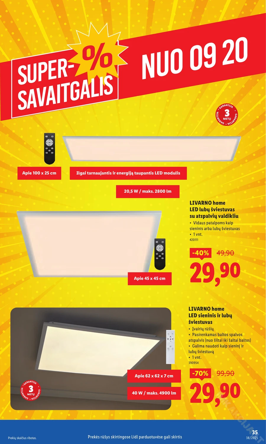 LIDL ne maisto prekių akcijų leidinys puslapis 35