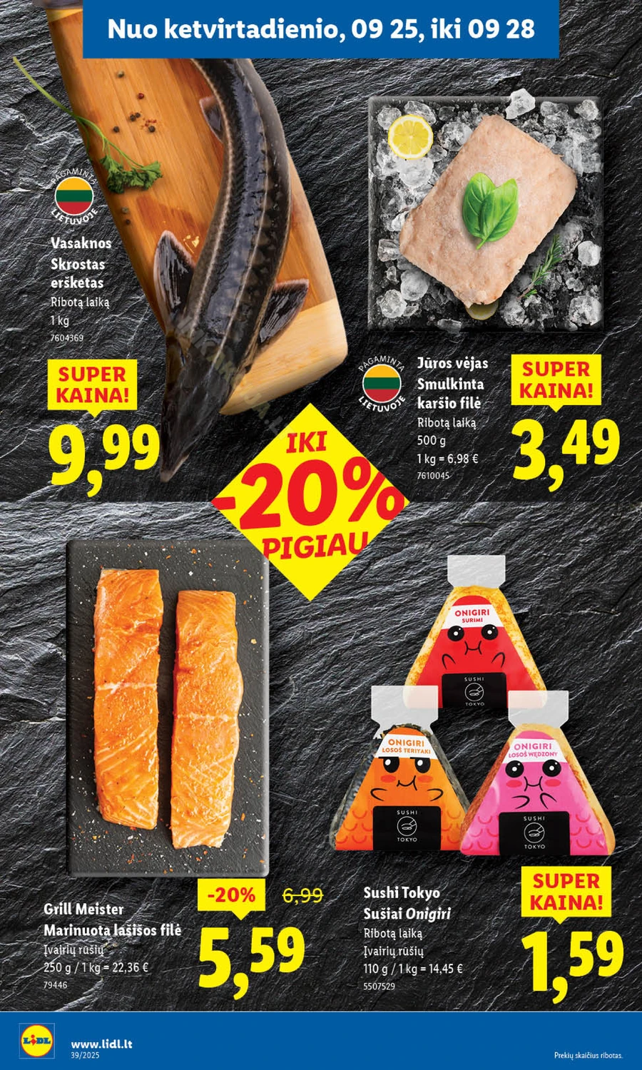 LIDL maisto prekių akcijų leidinys nuo ketvirtadienio puslapis 12