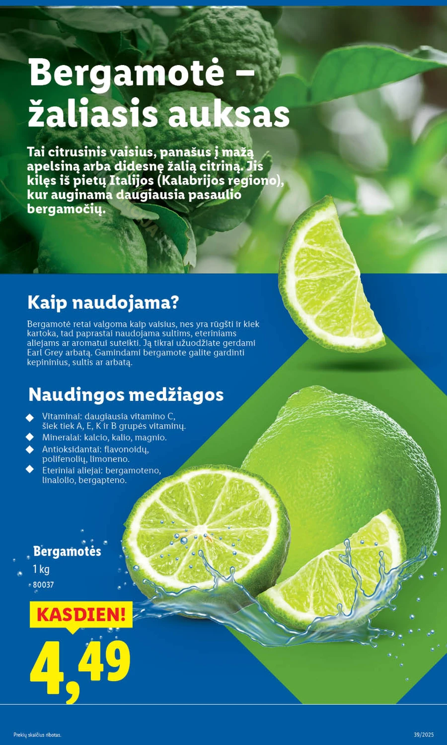 LIDL maisto prekių akcijų leidinys nuo ketvirtadienio puslapis 17