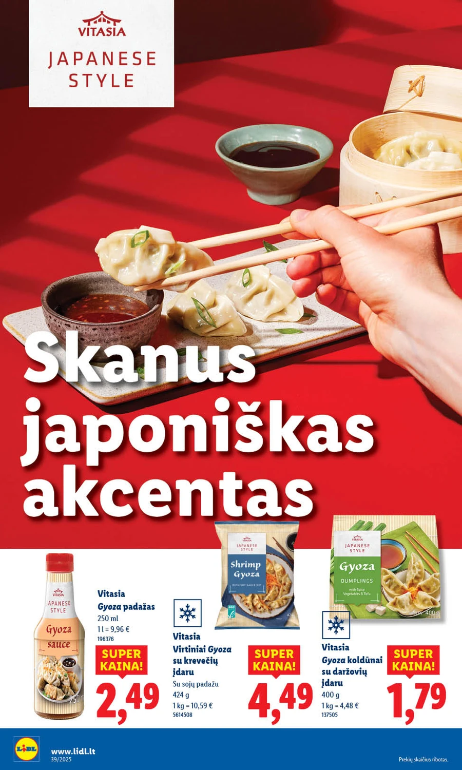 LIDL maisto prekių akcijų leidinys nuo ketvirtadienio puslapis 20