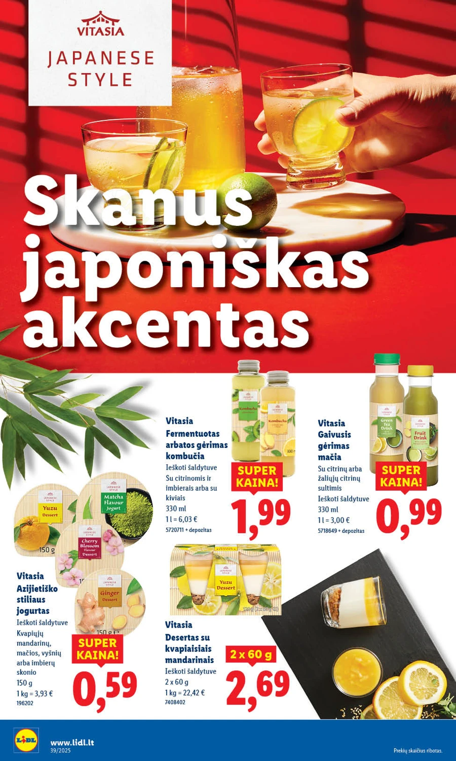 LIDL maisto prekių akcijų leidinys nuo ketvirtadienio puslapis 26