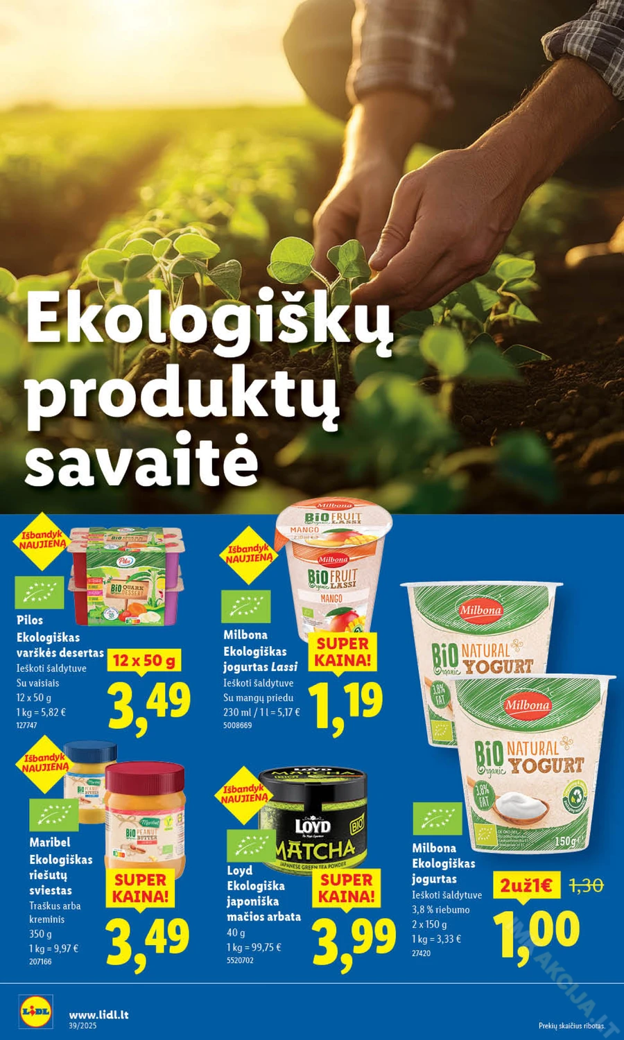 LIDL maisto prekių akcijų leidinys nuo ketvirtadienio puslapis 28