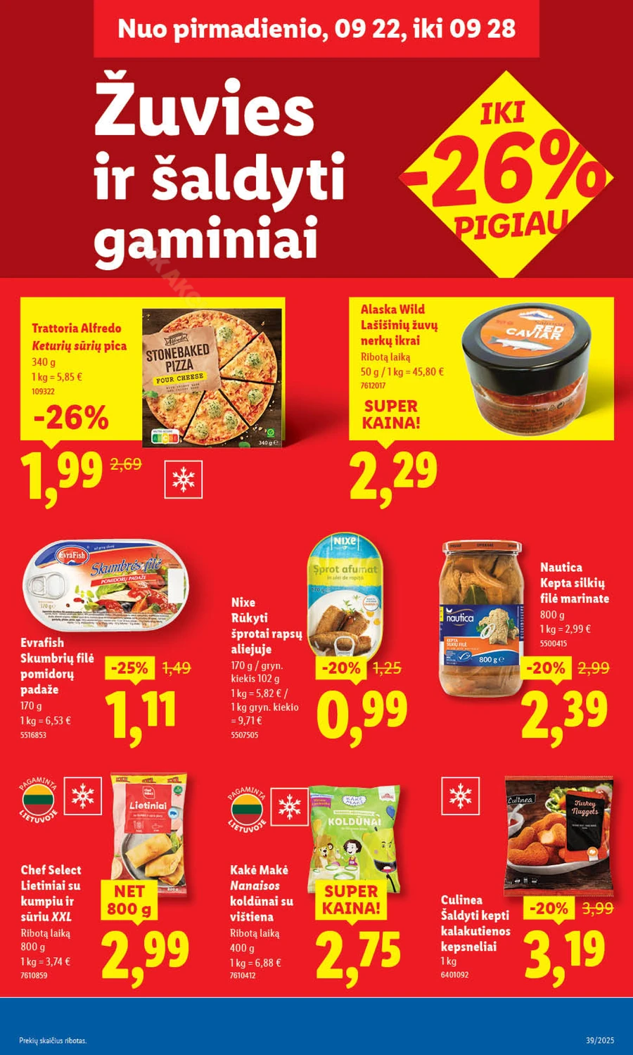 LIDL maisto prekių akcijų leidinys nuo ketvirtadienio puslapis 37