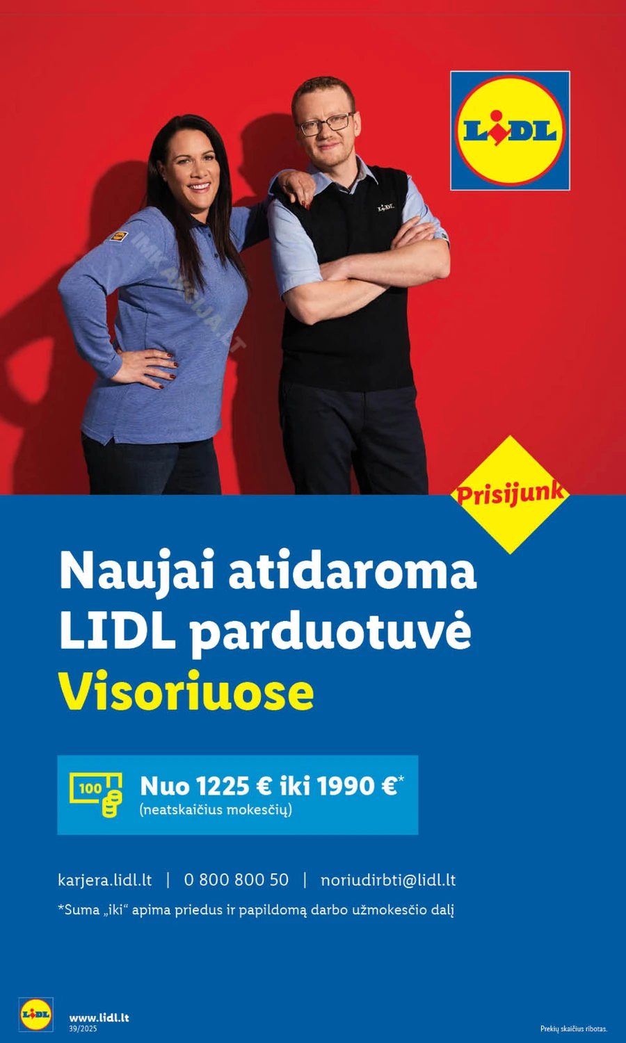 LIDL maisto prekių akcijų leidinys nuo ketvirtadienio puslapis 48