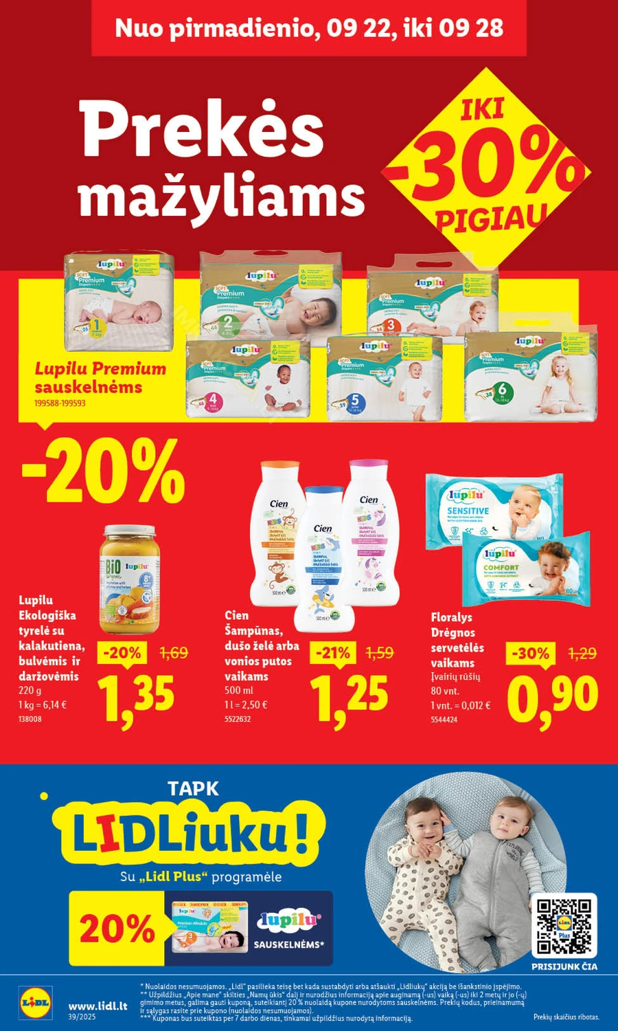 LIDL maisto prekių akcijų leidinys nuo ketvirtadienio puslapis 50