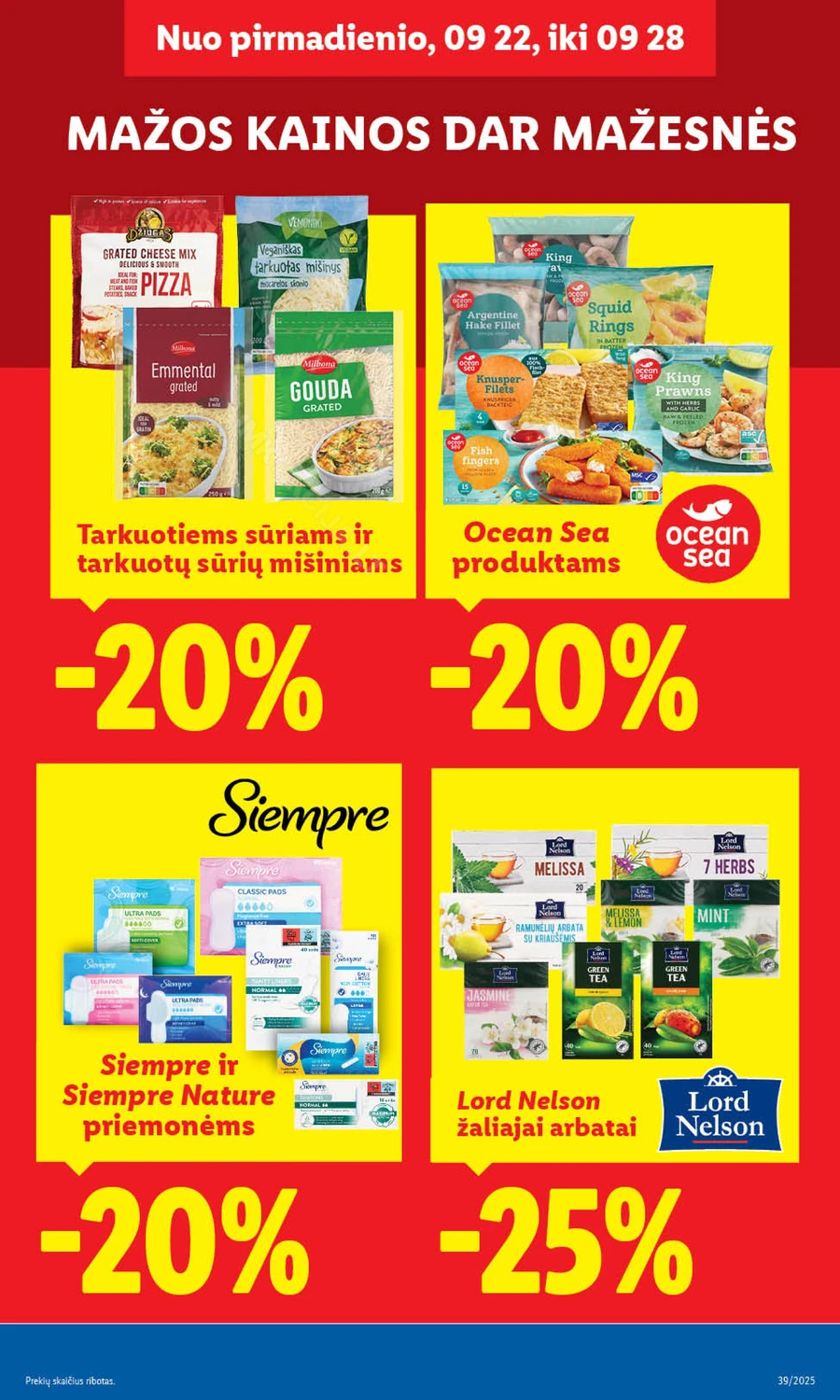 LIDL maisto prekių akcijų leidinys nuo ketvirtadienio puslapis 51