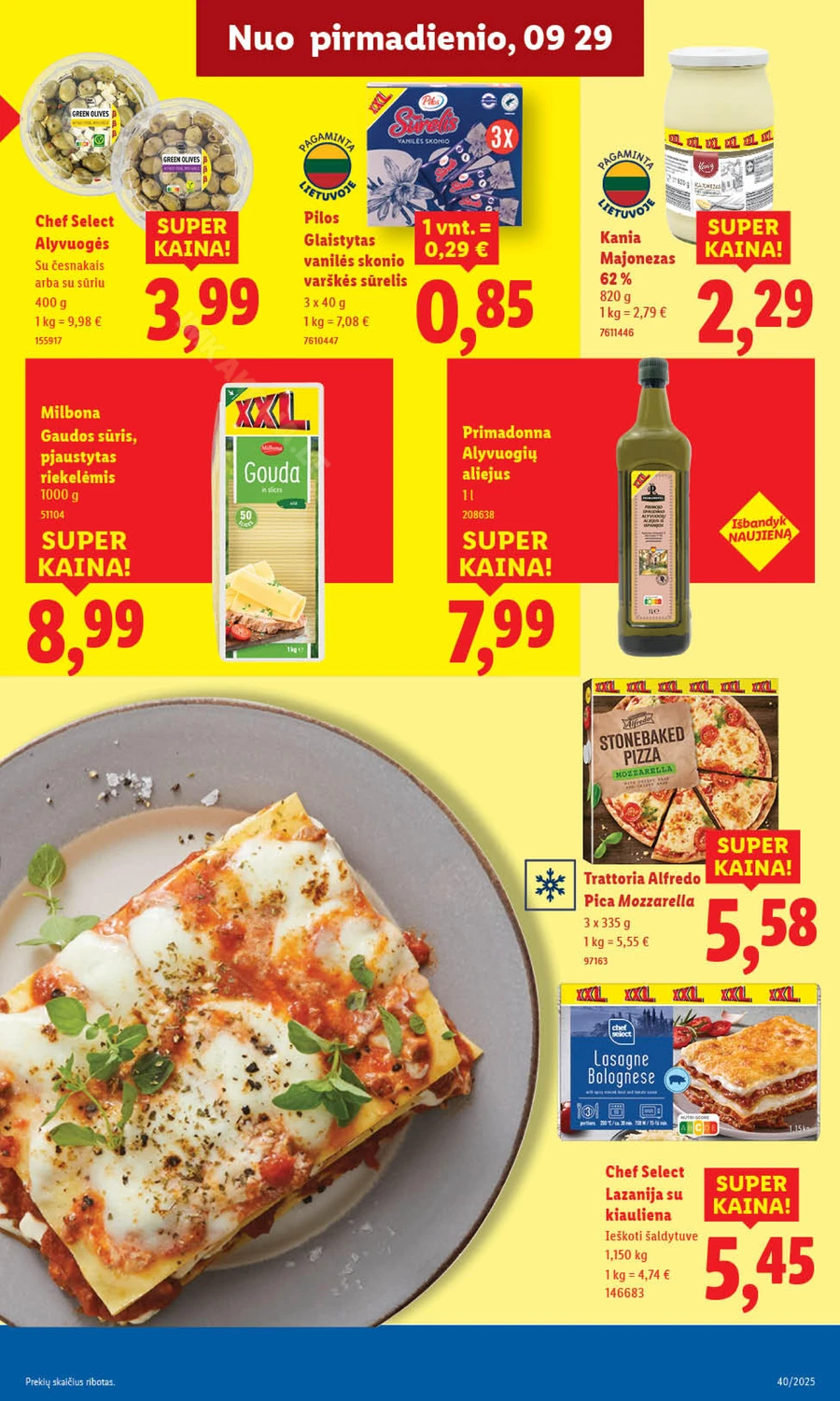 LIDL maisto prekių akcijų leidinys puslapis 11