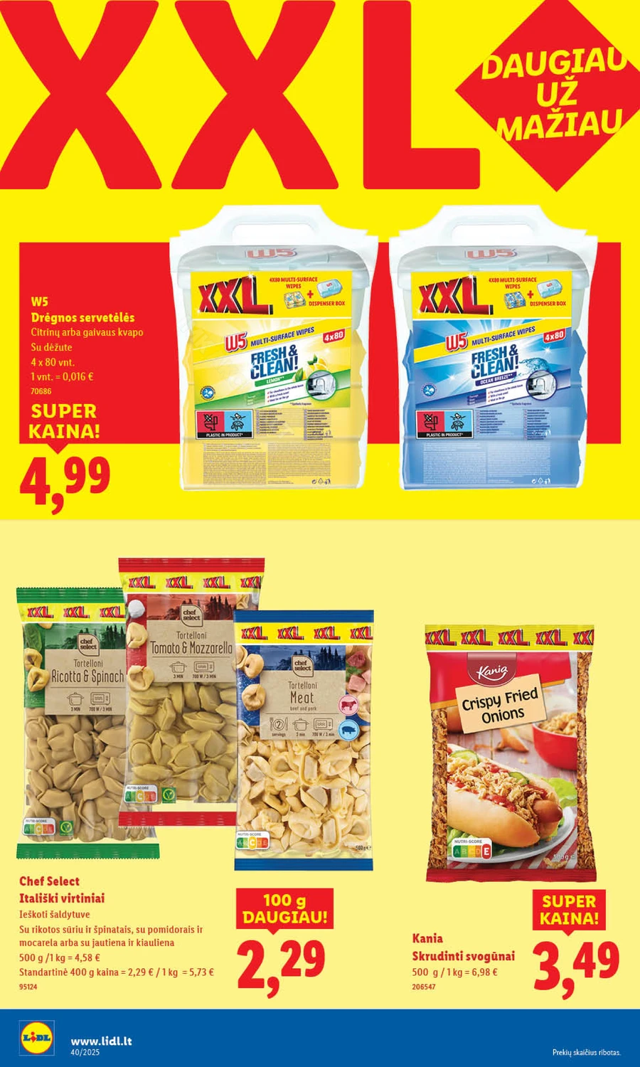 LIDL maisto prekių akcijų leidinys puslapis 14