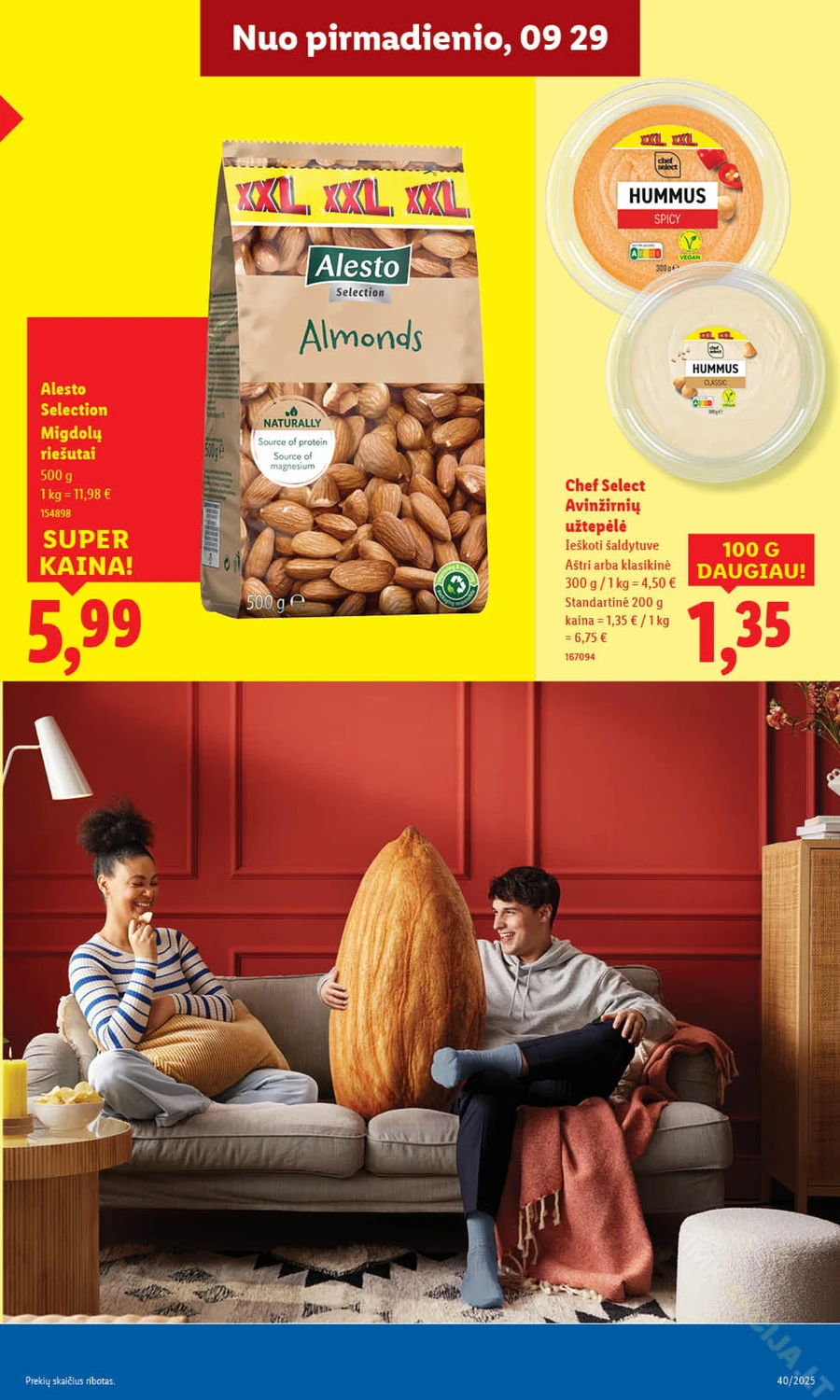 LIDL maisto prekių akcijų leidinys puslapis 15