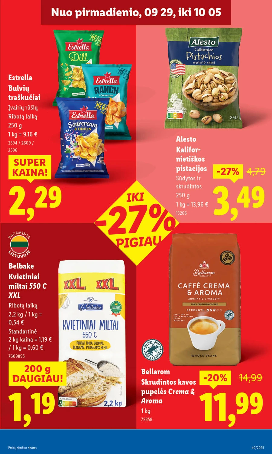 LIDL maisto prekių akcijų leidinys puslapis 21