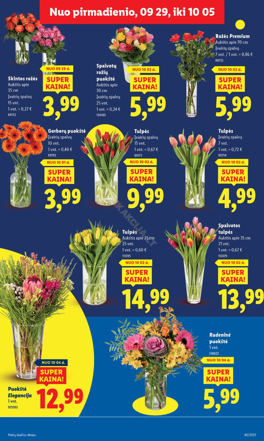 LIDL maisto prekių akcijų leidinys puslapis 39