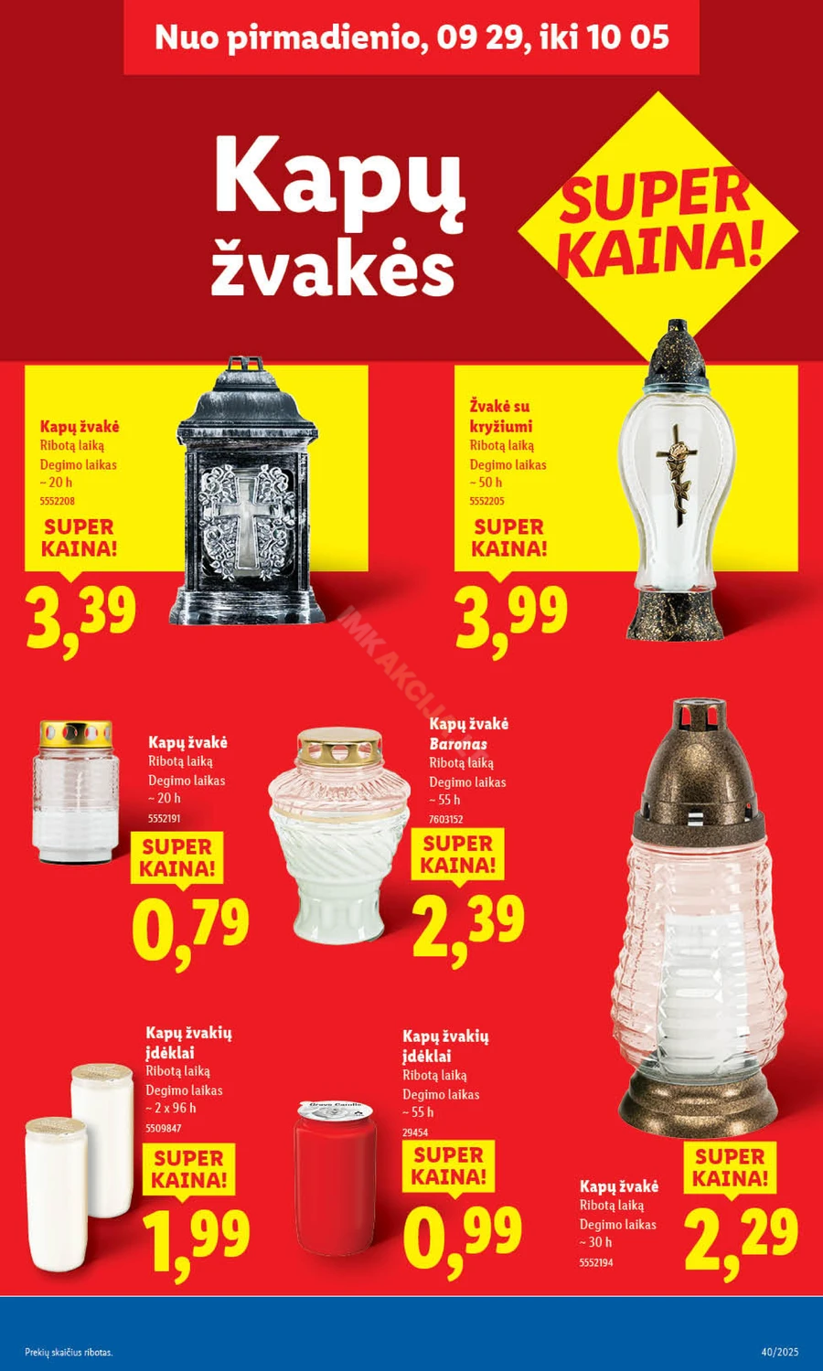 LIDL maisto prekių akcijų leidinys puslapis 47