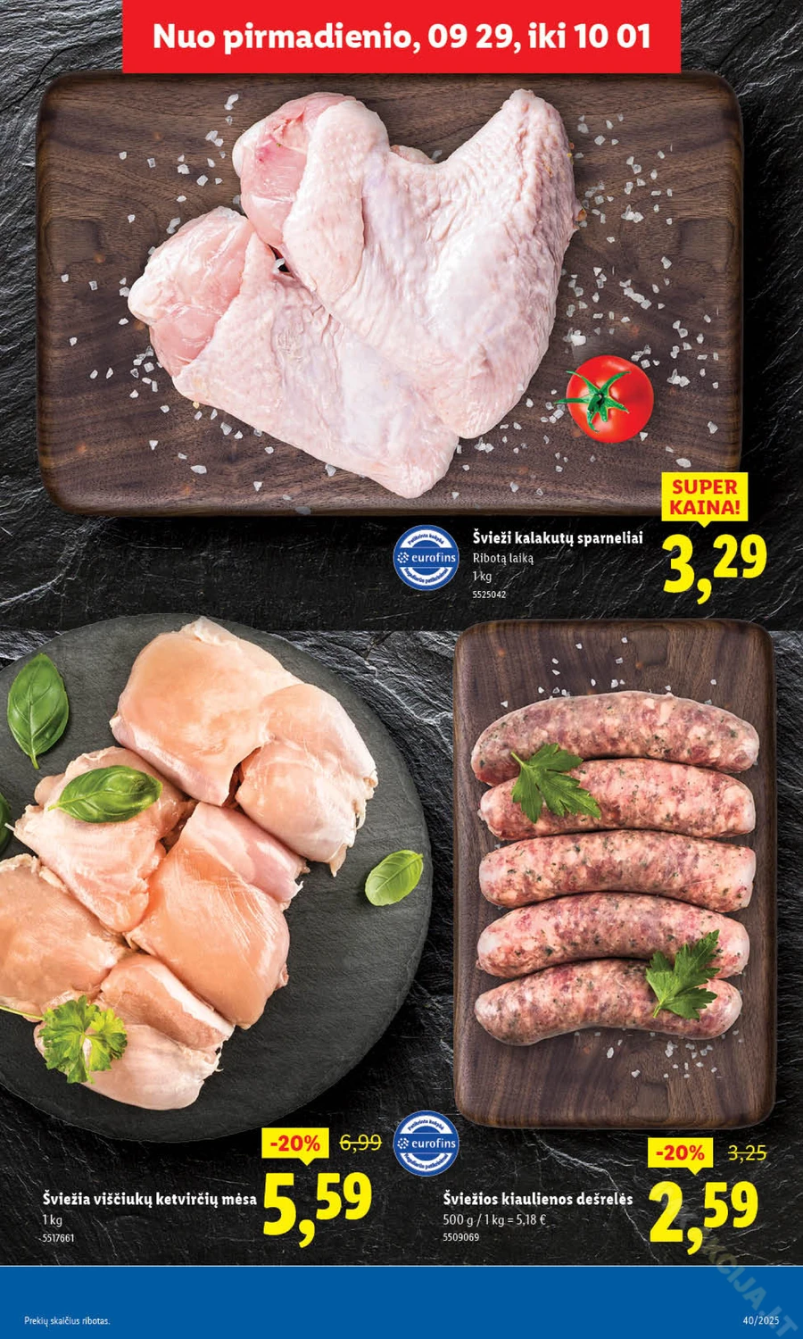 LIDL maisto prekių akcijų leidinys puslapis 7