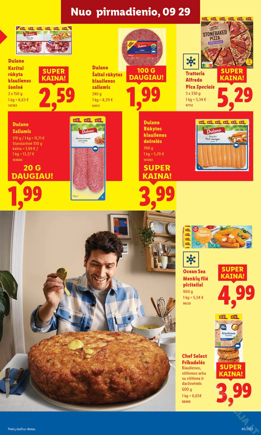 LIDL maisto prekių akcijų leidinys puslapis 9