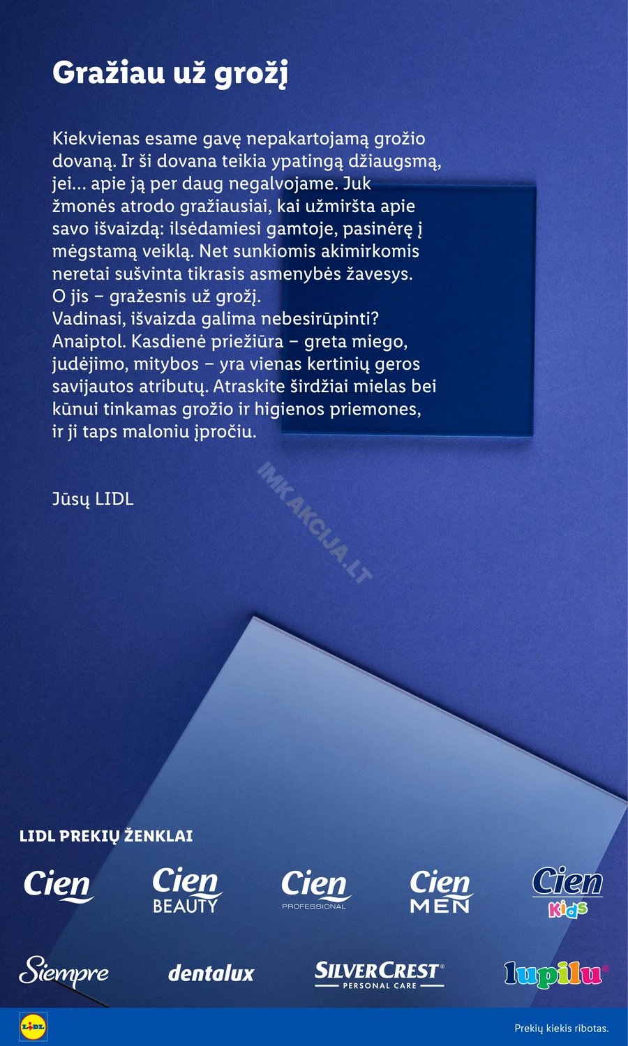 LIDL leidinys „Grožio festivalis” puslapis 2
