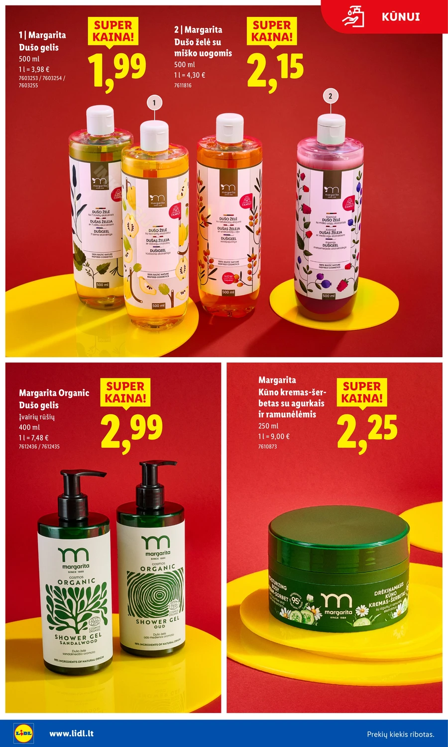 LIDL leidinys „Grožio festivalis” puslapis 12